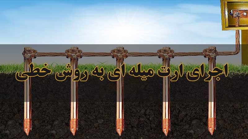 چاه ارت و تجهیزات آن 6 چاه ارت میلهای