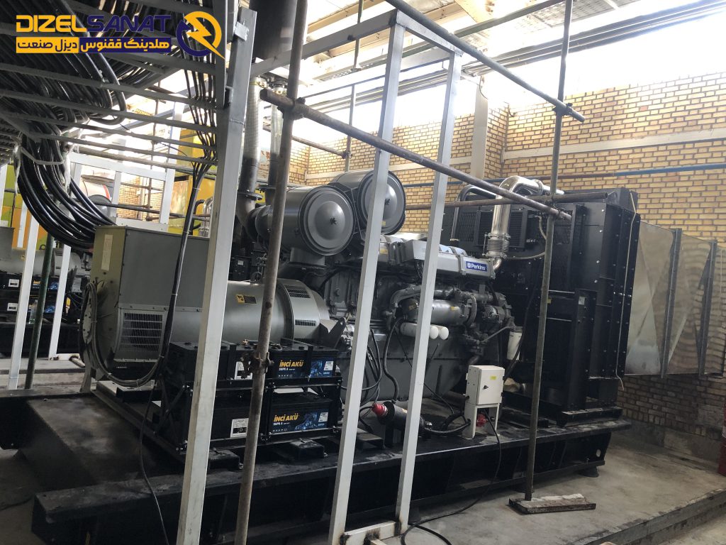 نیروگاه دیزلی 4 پروژه سنکرون دیزل ژنراتور پروژه کارخانه عالیس