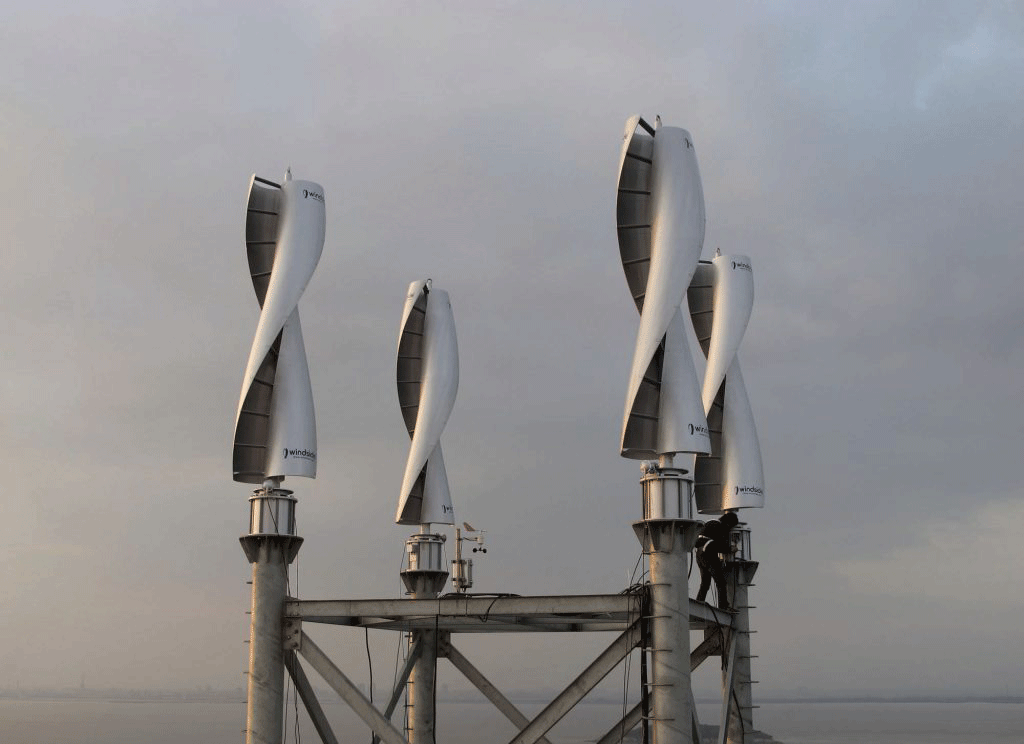 نیروگاه بادی 3 توربین بادی ساوونیوس