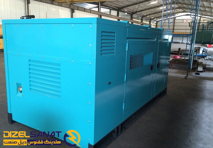 محل نصب دیزل ژنراتور کانوپی‌ دار