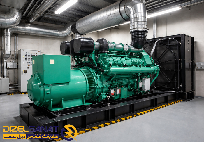 مقررات ملی ساختمان دیزل ژنراتور 1 ضوابط طراحی اتاق دیزل ژنراتور